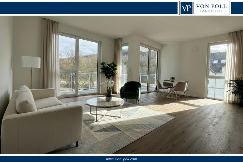 Modernes Erstbezugserlebnis: Lichtdurchflutete 3-Zimmer-Wohnung mit Komfort - Foto 3