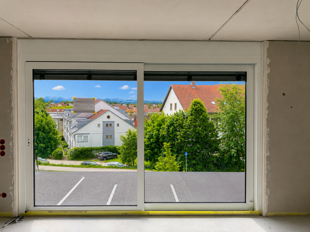 Hochwertige 3-Zimmer-Neubauwohnung mit Balkon - Foto 4