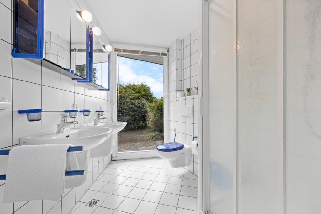 Badezimmer im WG.