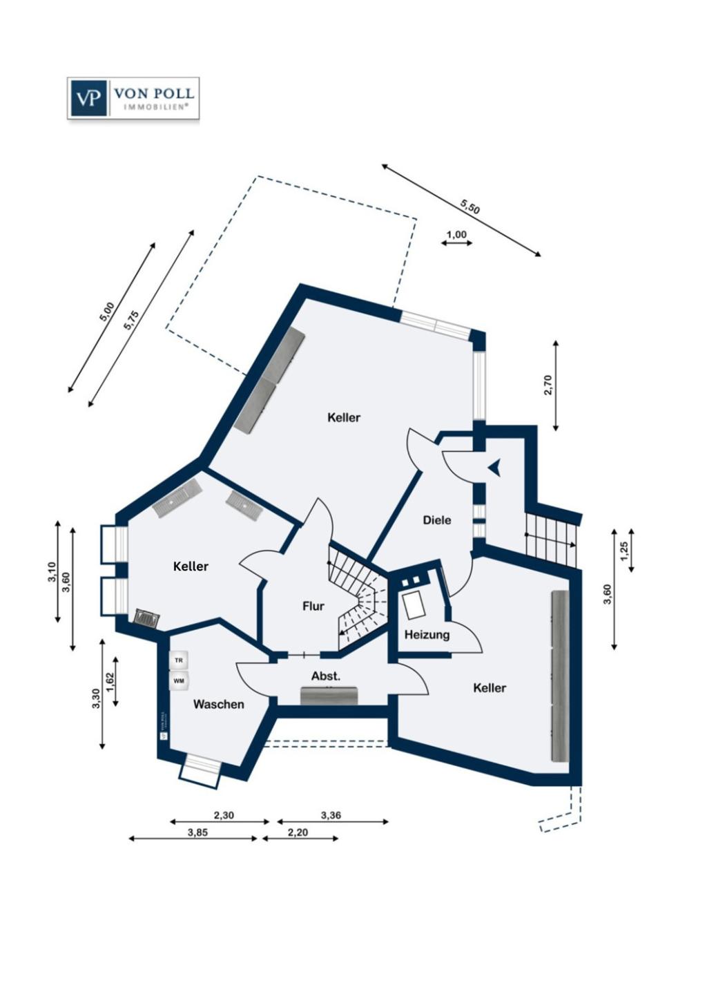Grundriss Kellergeschoss