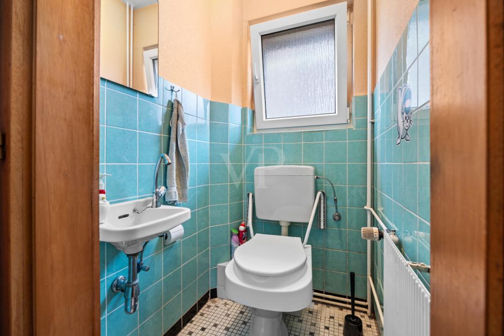 WC im Erdgeschoss