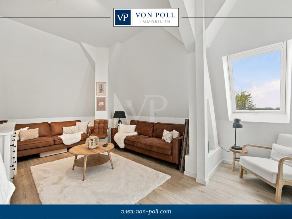 Moderne Maisonettewohnung mit Südbalkon, Einbauküche und zwei Bädern - Foto 3