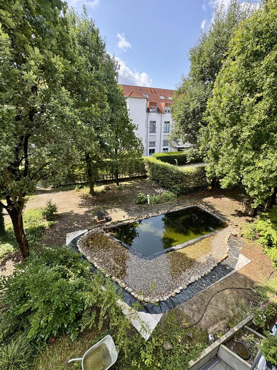 Ausblick vom Balkon