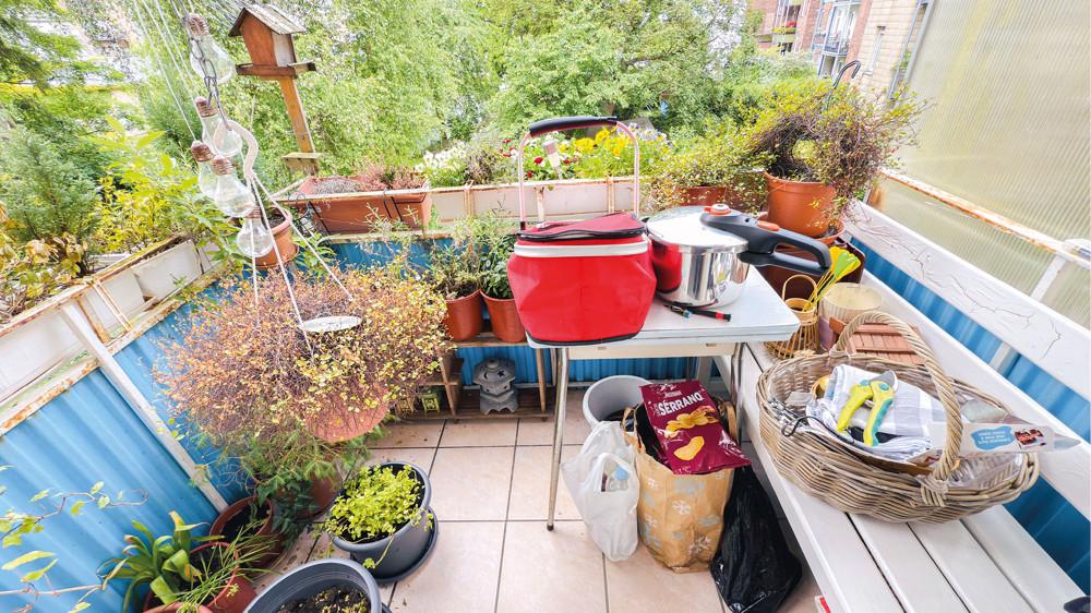 Balkon.