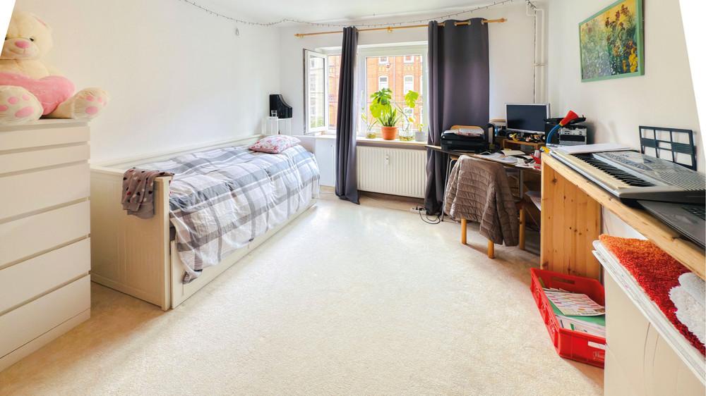 Schlafzimmer.