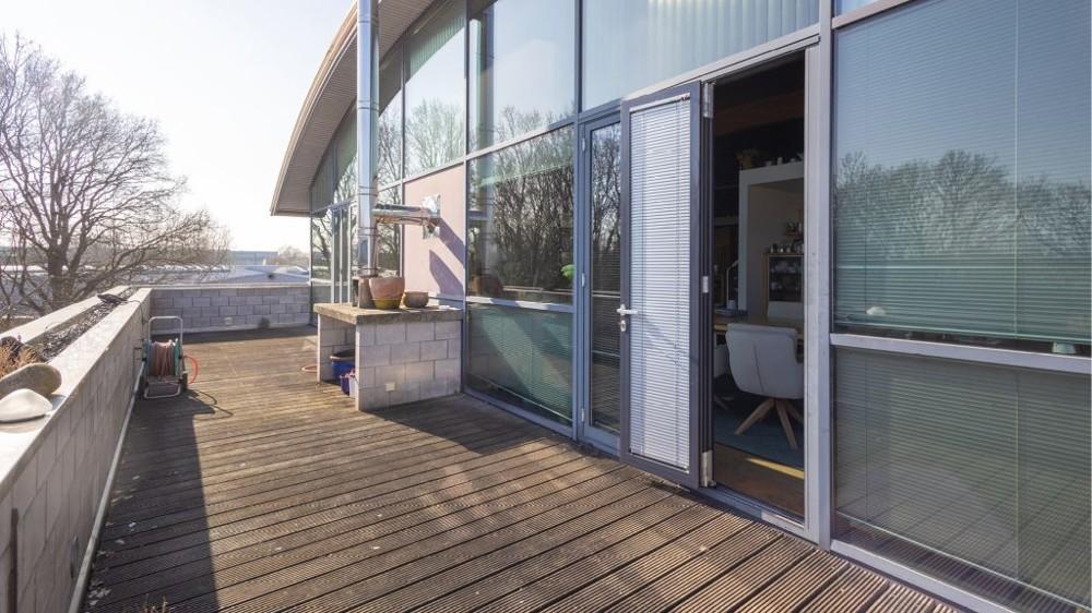 Dachterrasse.