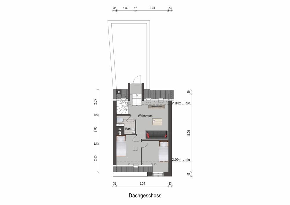 Grundriss DG 