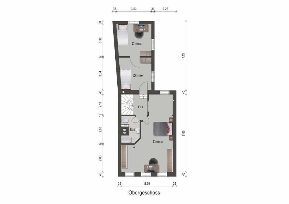 Grundriss OG