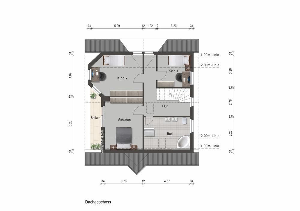 Grundriss OG