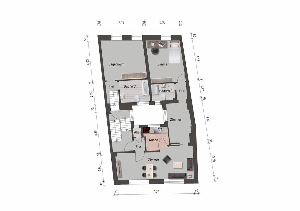 Grundriss 1. OG
