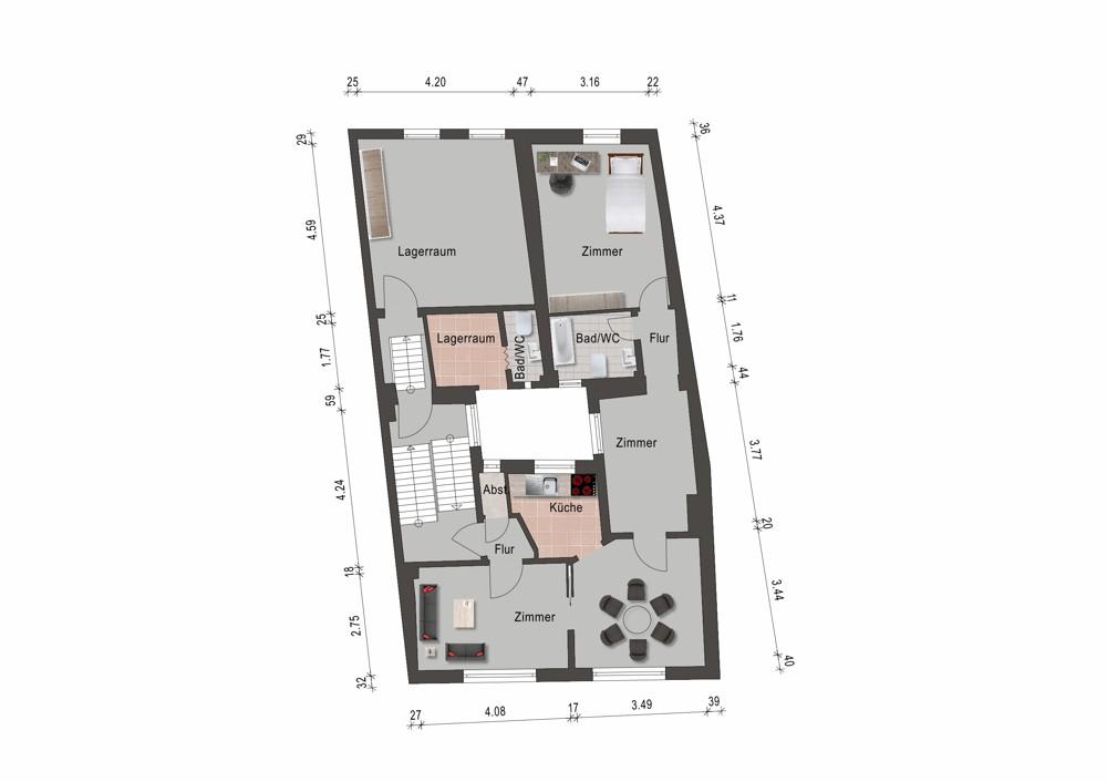 Grundriss 2. OG