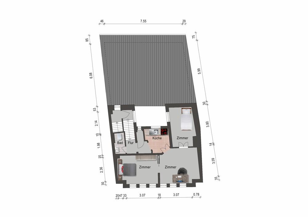 Grundriss DG