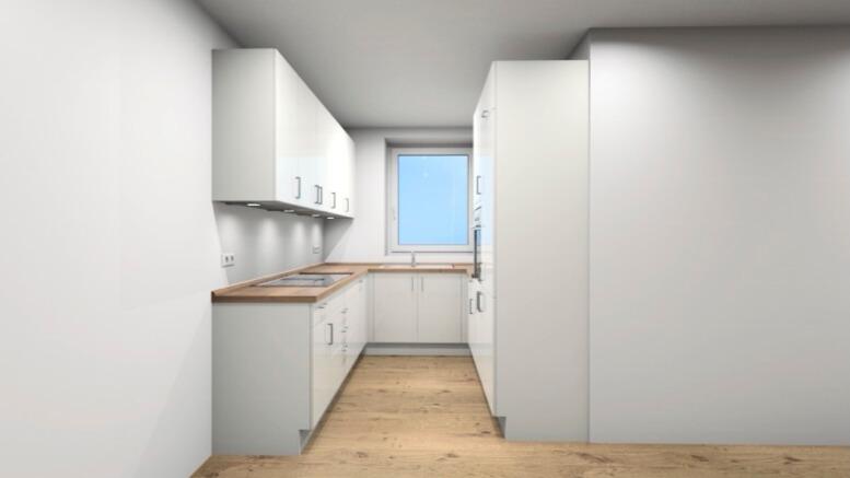 Erstbezug: Moderne Wohnung im 1. Obergeschoss mit Fahrstuhl und Balkon zur Miete - Foto 1