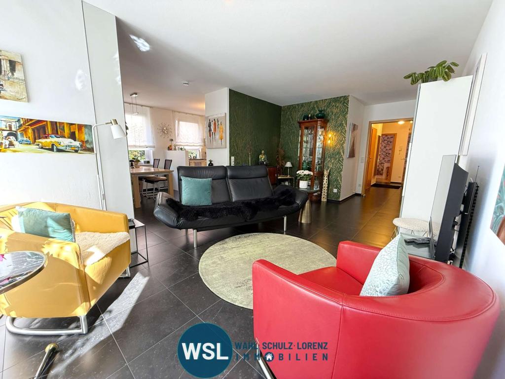 Sitzecke im Wohnzimmer