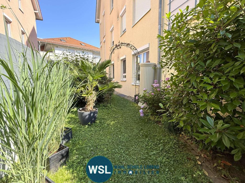 Garten Westseite