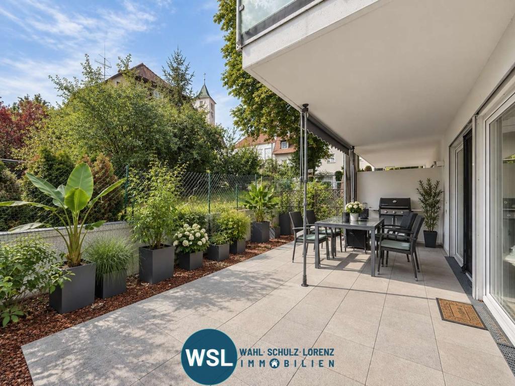 2,5-Zi. EG-Wohnung mit AUFZUG, Terrasse, Gärtle, TG-Stpl. & Aussen-Stpl. in Nürtingen-Neckarhausen. - Photo 4
