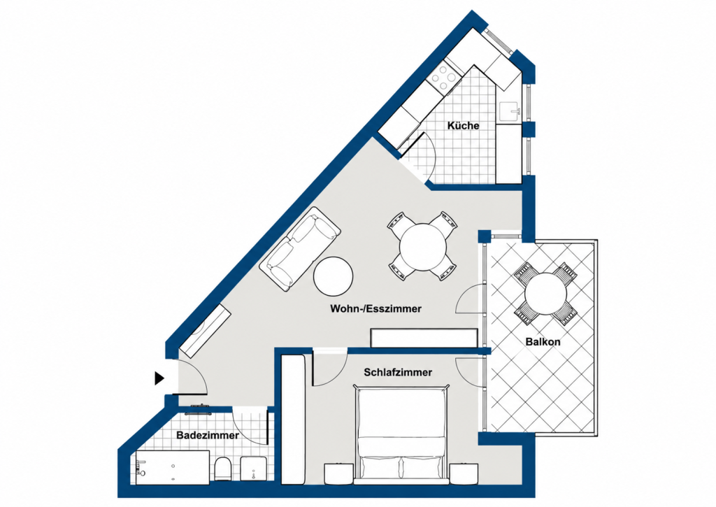 Einziehen und wohlfühlen – modernisierte 2-Zimmer Wohnung - Photo 3