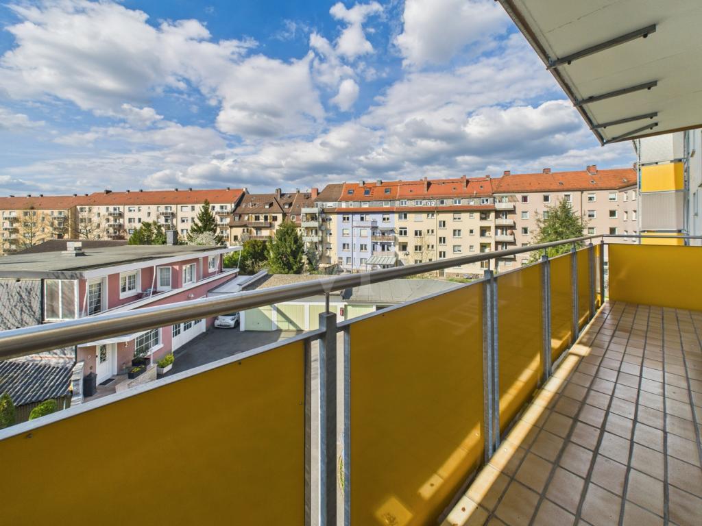 Balkon zum Innenhof
