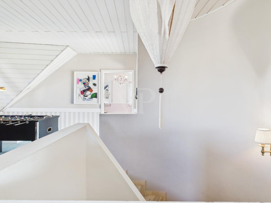 Galerie im oberen Geschoss