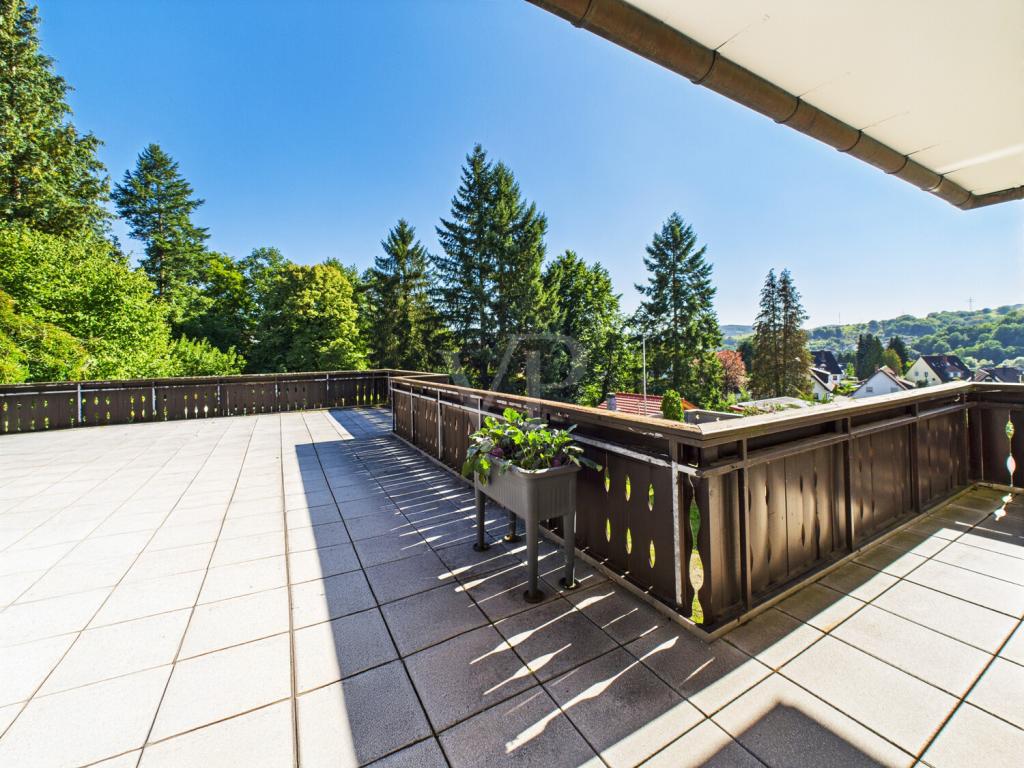 Terrasse mit herrlichem Blick