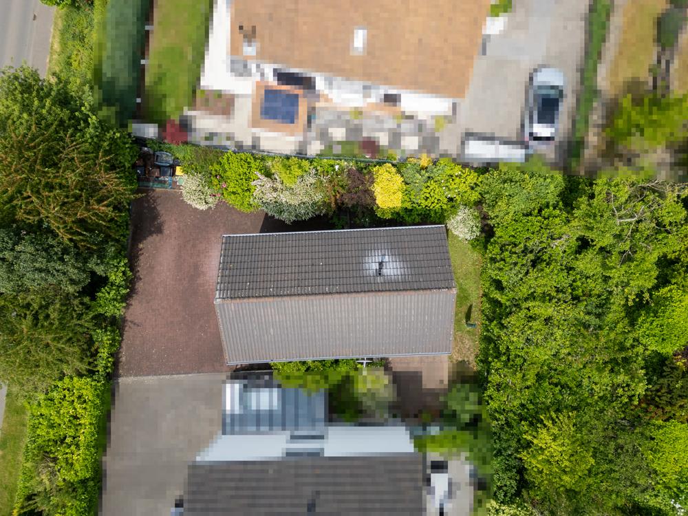 Vogelperspektive nah