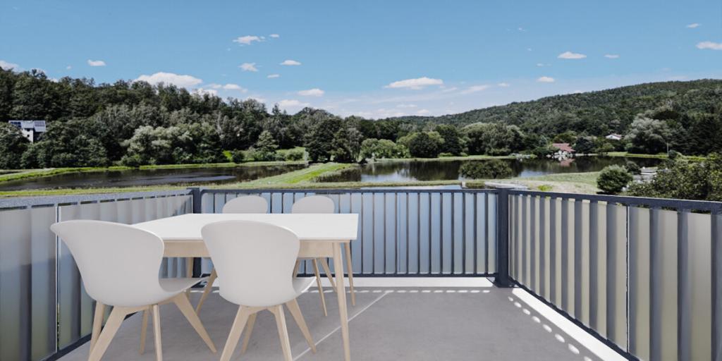 Wohnen am Wasser - großzügige 2,5-Raumwohnung mit Balkon - Foto 2