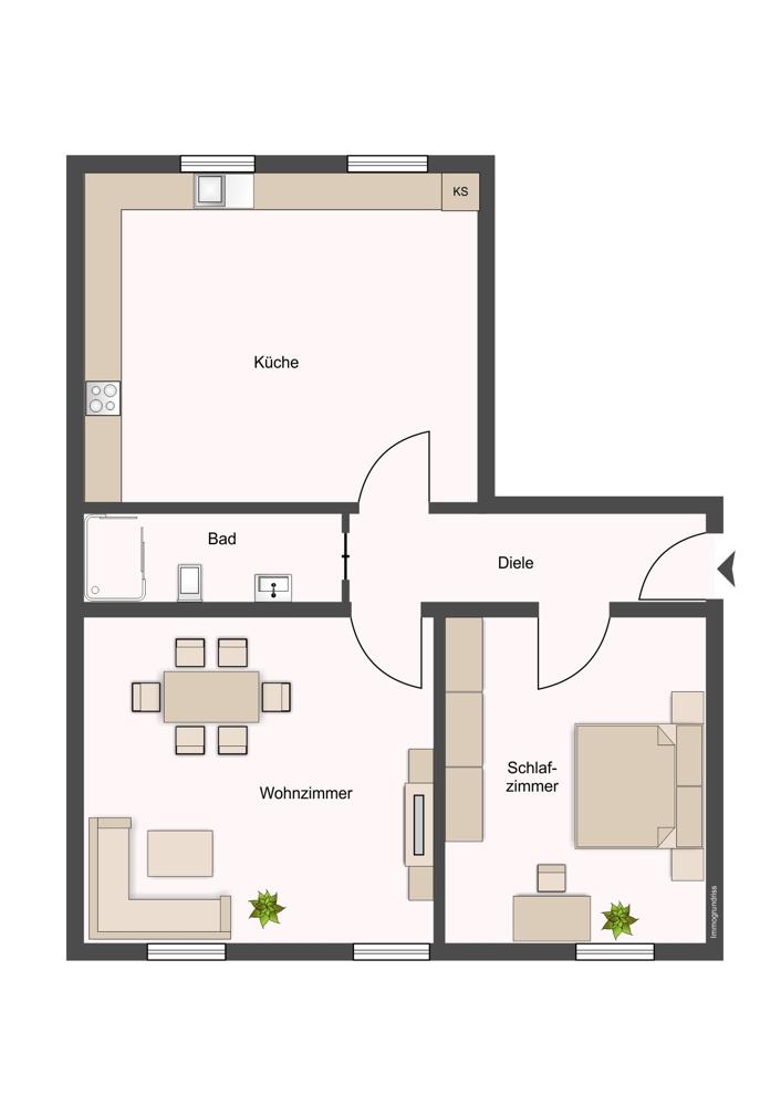 Immobilie in Sande - Solide Eigentumswohnung in Sande! - Bild 9