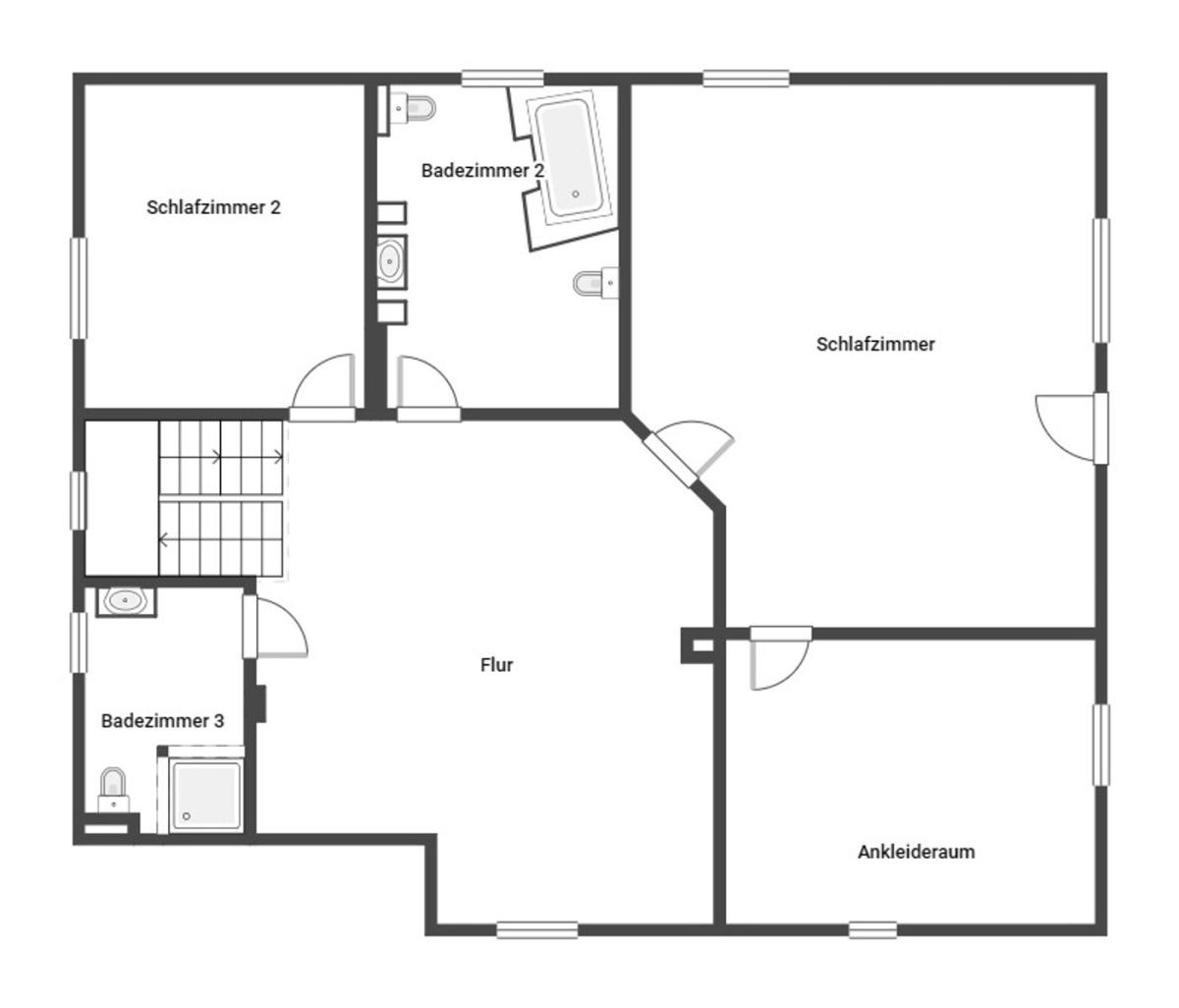 Immobilie in Hückelhoven - Frei stehendes und großzügiges Einfamilienhaus mit Einliegerwohnung in Hückelhoven-Millich - Bild 12