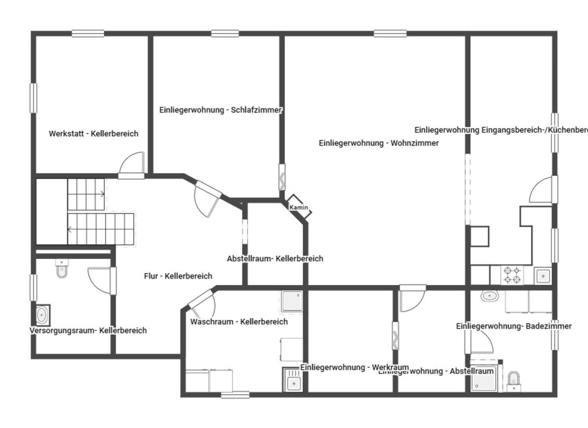Immobilie in Hückelhoven - Frei stehendes und großzügiges Einfamilienhaus mit Einliegerwohnung in Hückelhoven-Millich - Bild 14