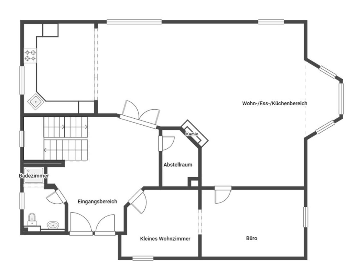 Immobilie in Hückelhoven - Frei stehendes und großzügiges Einfamilienhaus mit Einliegerwohnung in Hückelhoven-Millich - Bild 11