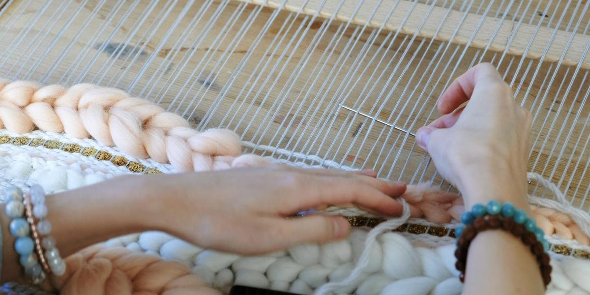 Teppich knüpfen wie früher: Bastelecke 