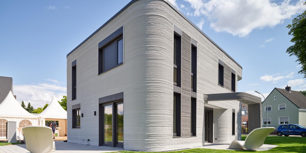 Erstes Haus in Deutschland aus dem 3D-Drucker offiziell eröffnet